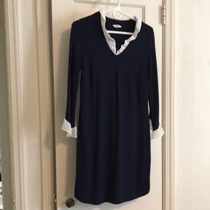 Crown & Ivy navy blue dress s